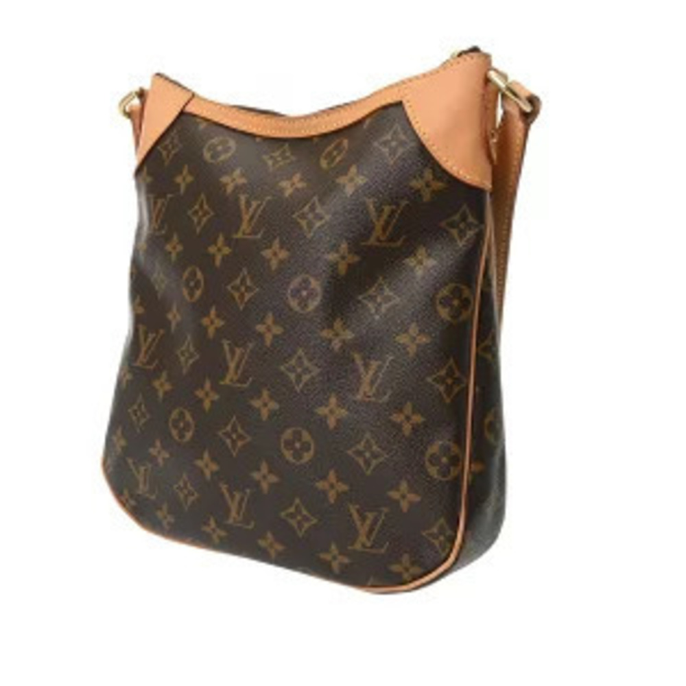 Louis Vuitton Monogram Odeon Brown Shoulder Canvas Bag